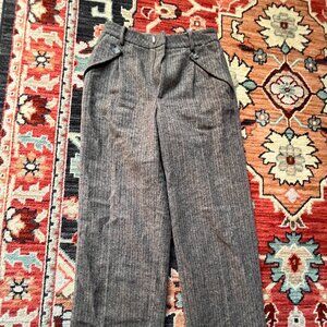 Petite Studio NYC x SuggyL Reign Wool Blend Pants size XS Grey